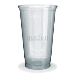 PET poháre a viečka